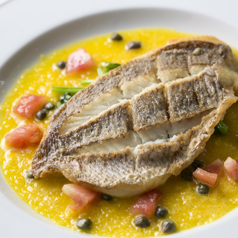 白身のポワレ(フランス料理 ル・クール)