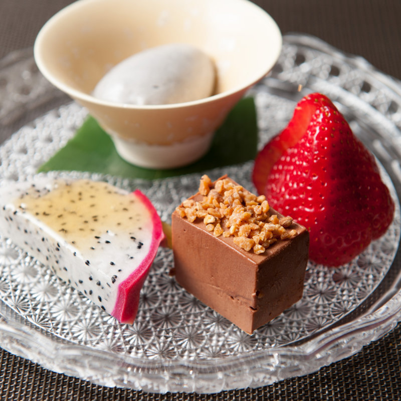 本日のデザート(新時代の鉄板焼【石垣吉田 -ishigaki-yoshida-】)