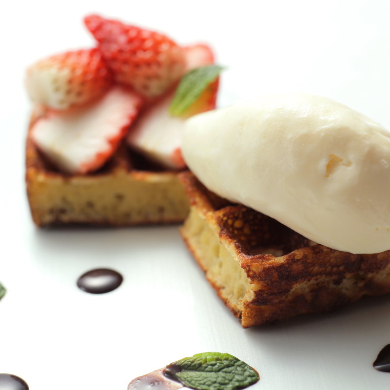 本日のデザート(ル・レストラン・シンジコガ)