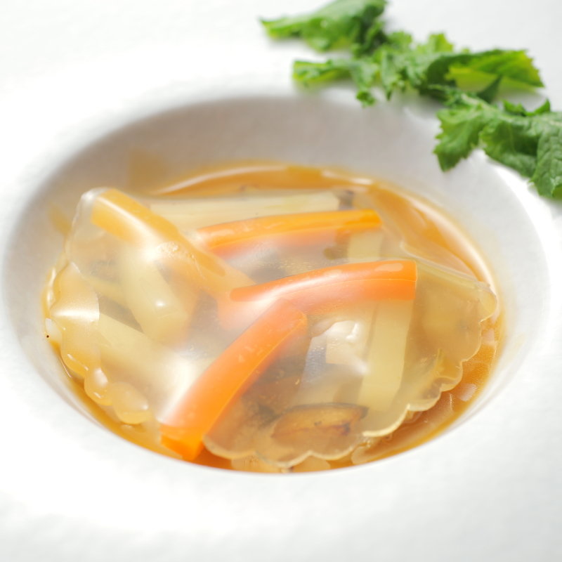 季節野菜のジュレ(ル・レストラン・シンジコガ)