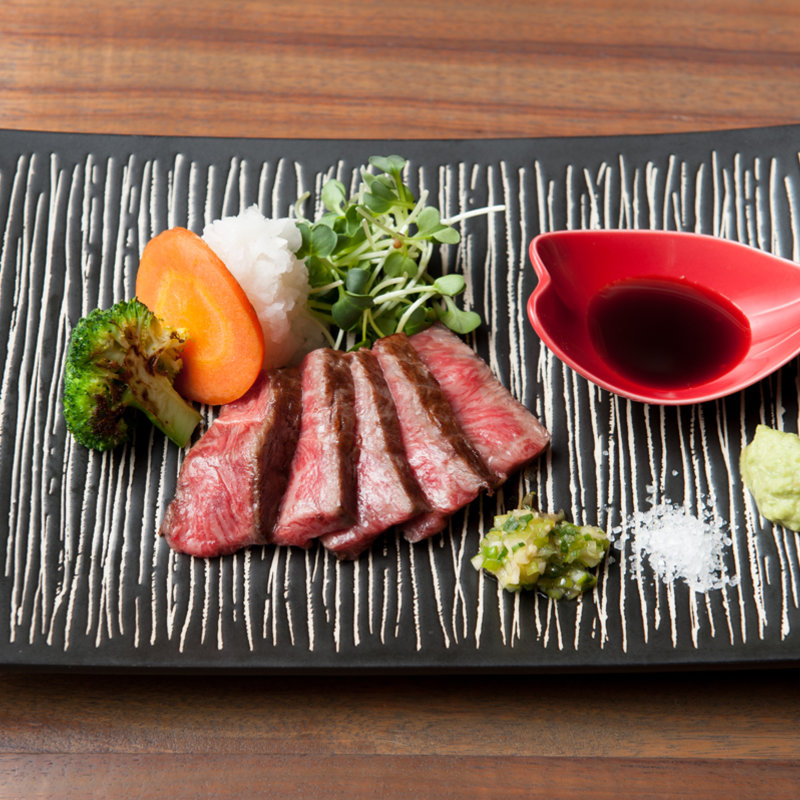 本日の肉料理(鉄板焼天 銀座8丁目店)