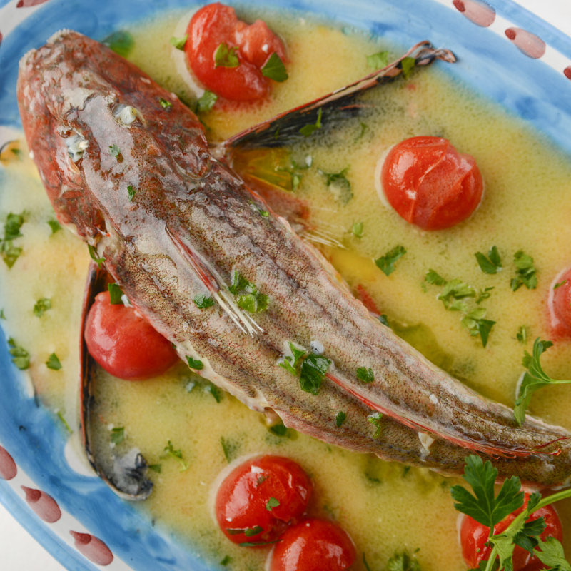 ハタハタの煮付け(イル ルポーネ)