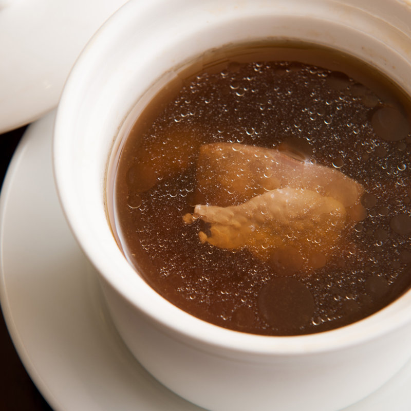 グリルチキン　スープ仕立て(アイニンファンファン )