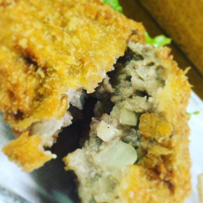 手作りメンチカツ(ちょっとばー)