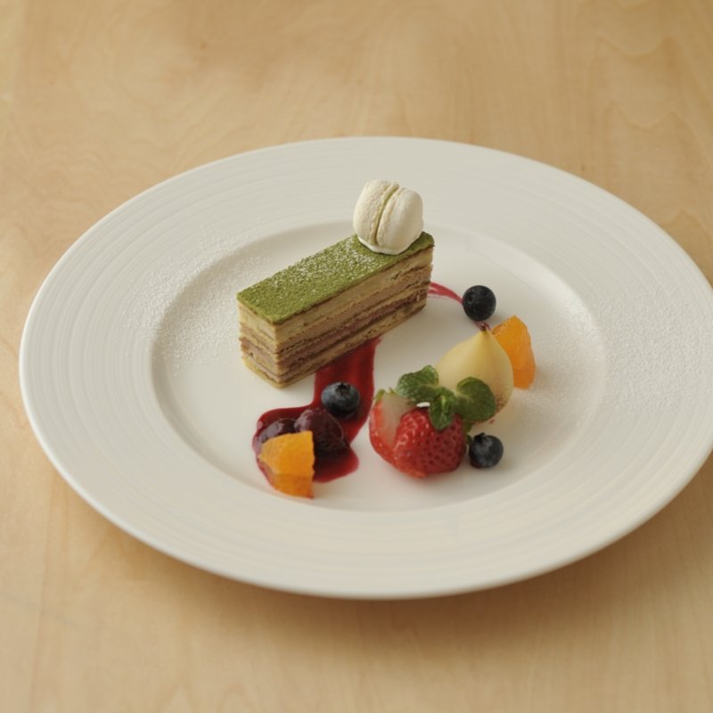 抹茶のミルフィーユ(ザ キッチン カンラ （THE　KITCHEN　KANRA）)