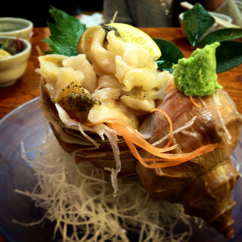 つぶ刺し(いろは寿司 本店)