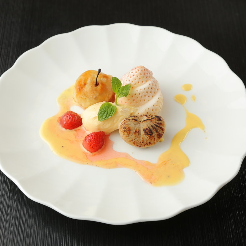 本日のデザート(鹿部戸)