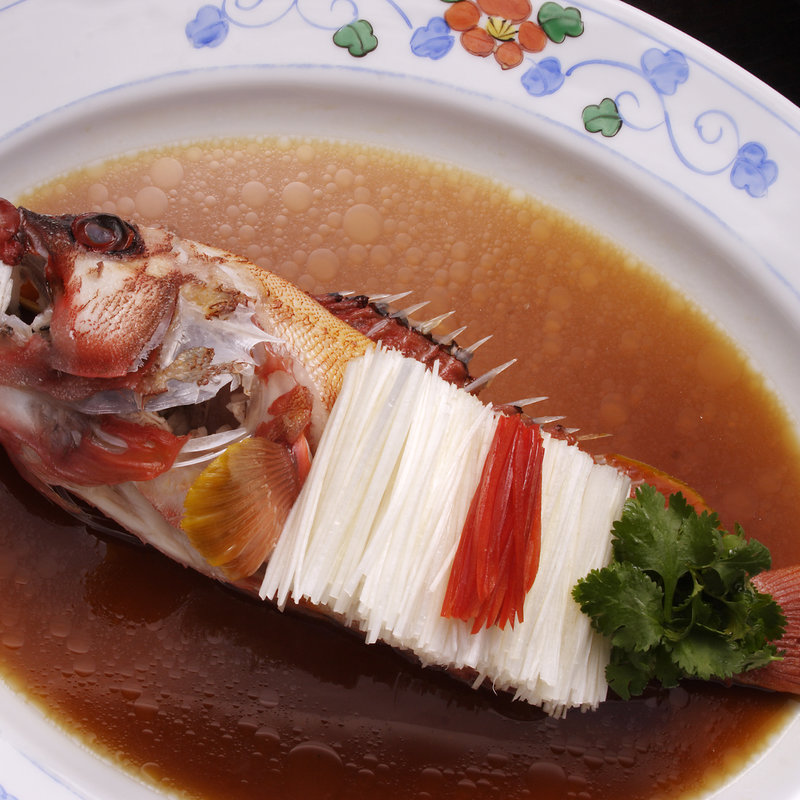 ハタの煮付け(赤坂璃宮 銀座店)