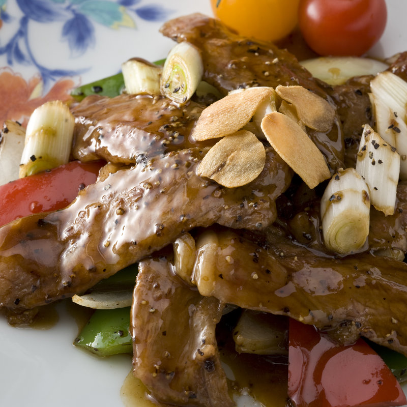 和牛の黒胡椒炒め(赤坂璃宮 銀座店)