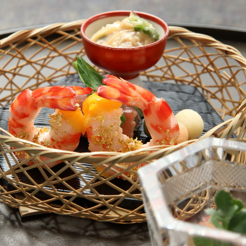 海老のグリル(料亭 つたも )