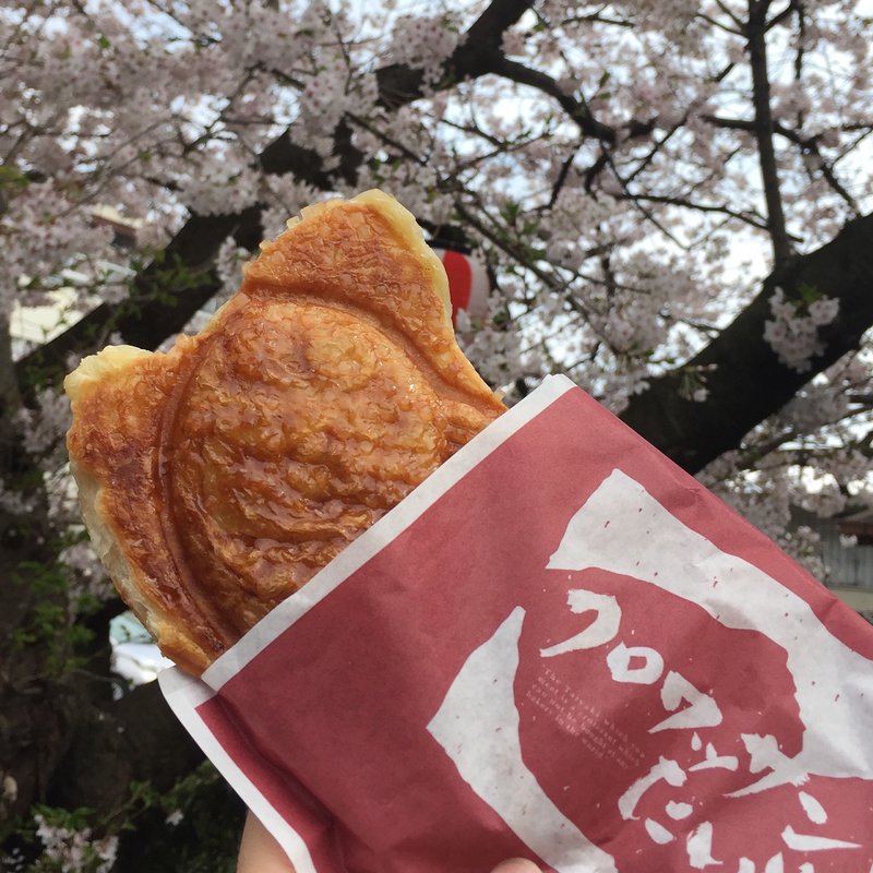 クロワッサンたい焼き あずき(銀だこKITCHEN イオンモール堺鉄砲町店)