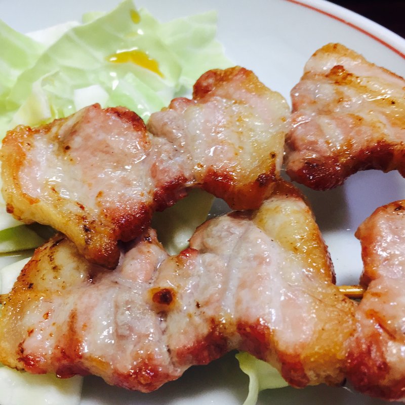 豚バラ(大衆割烹 寿久酒造)