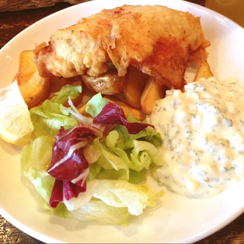 フィッシュ&チップス　ハーフ(Man in the Moon 京都駅店 （マン イン ザ ムーン）)