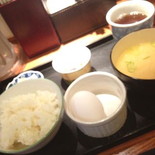 納豆定食(塩小路カフェ )