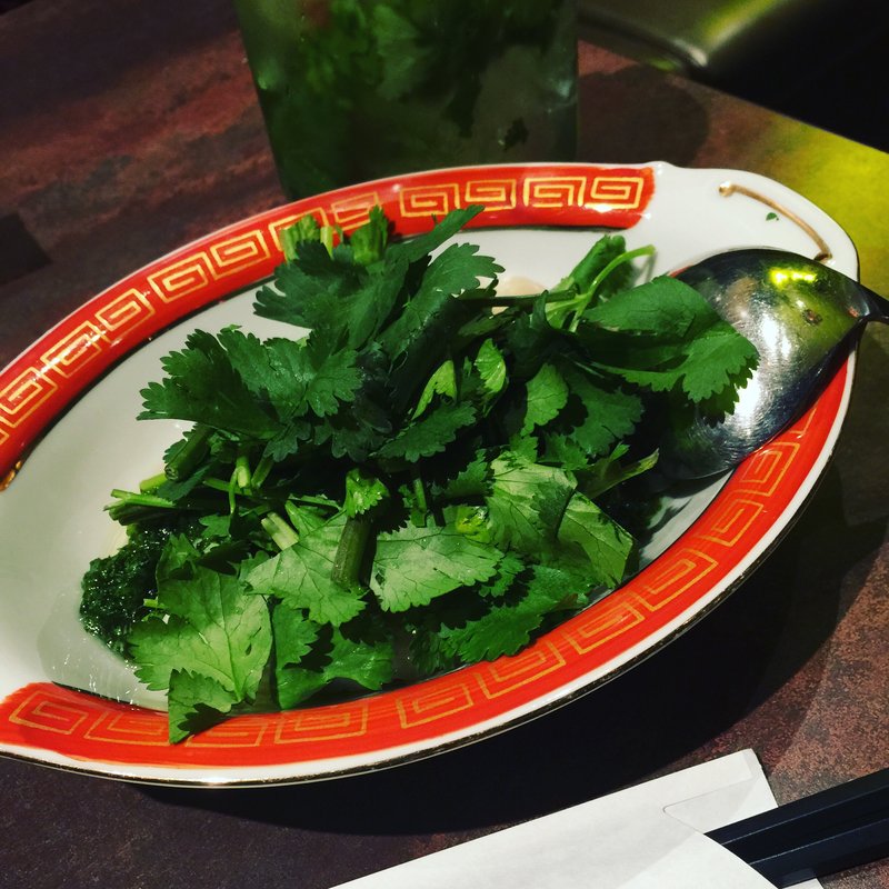 パクチー餃子(タイガー餃子会舘 宇田川町店)