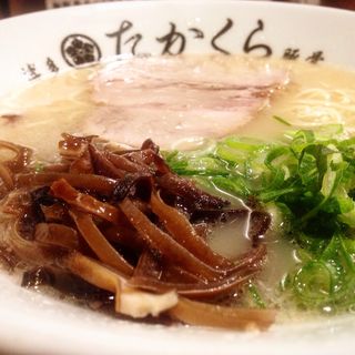 ラーメン (一番釜)(濃厚博多豚骨 たかくら 武蔵小杉店)
