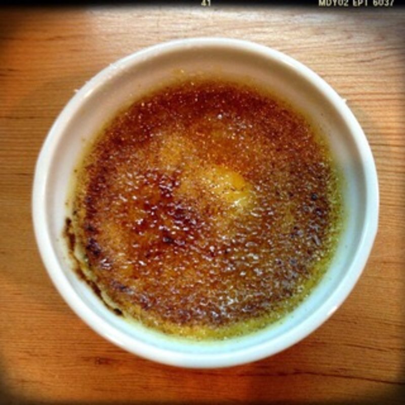 クレームブリュレ(ラーメンひばり)