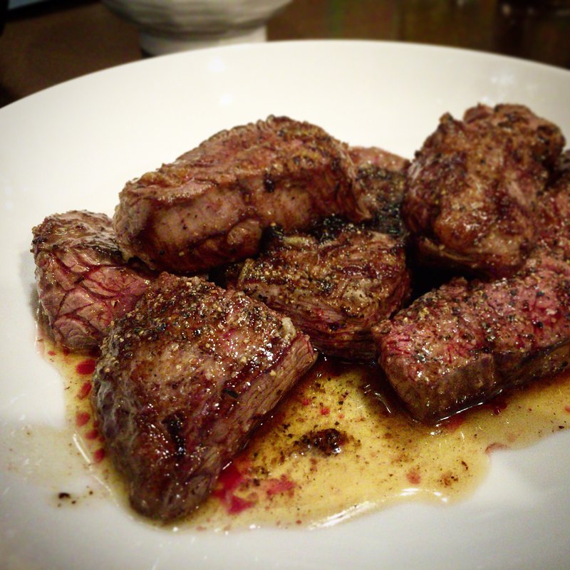 ハラミステーキ(ステーキ英二)