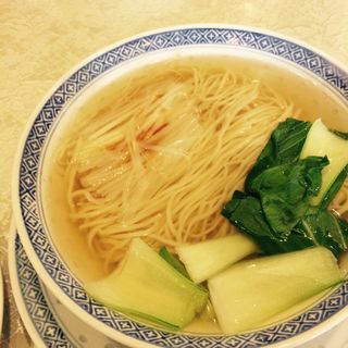 ねぎ汁そば(広東料理 順徳)