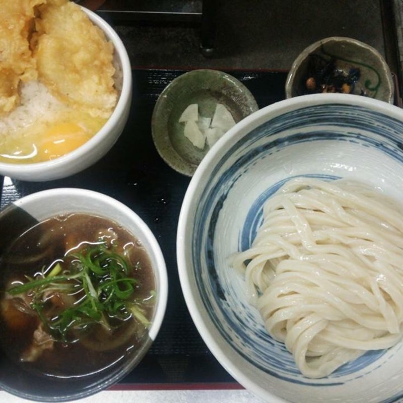 豚バラつけ麺と親子飯(爽月 （そうげつ）)