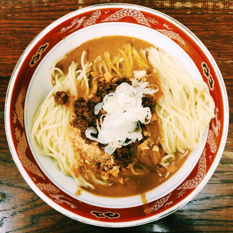 汁なし担々麺(支那ソバ かづ屋)