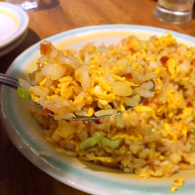 燻製シャケ レタスチャーハン(24H 北京ダック専門店 中国茶房8 青山店 Chinese café Eight)