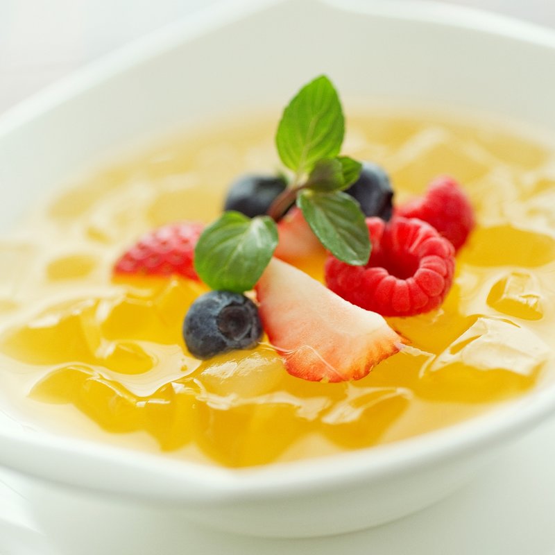 マンゴー杏仁(チャイナブルー)