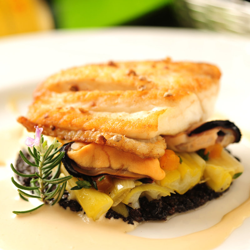 白身のグリル　ウニ添え(ヴィータ　フェリーチェ （Vita Felice）)