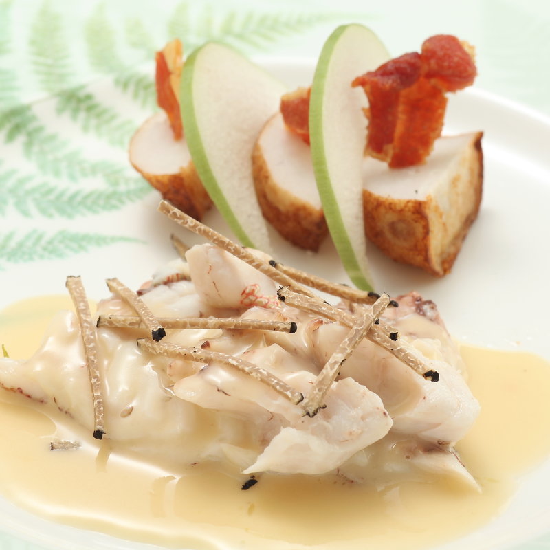 白身のクリーム仕立て　トリュフ添え(ヴィータ　フェリーチェ （Vita Felice）)