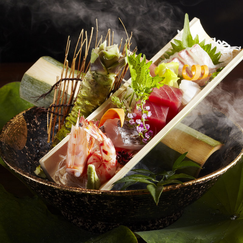 鮮魚の盛り合わせ(日本料理 「源氏」 ヒルトン名古屋 （げんじ）)