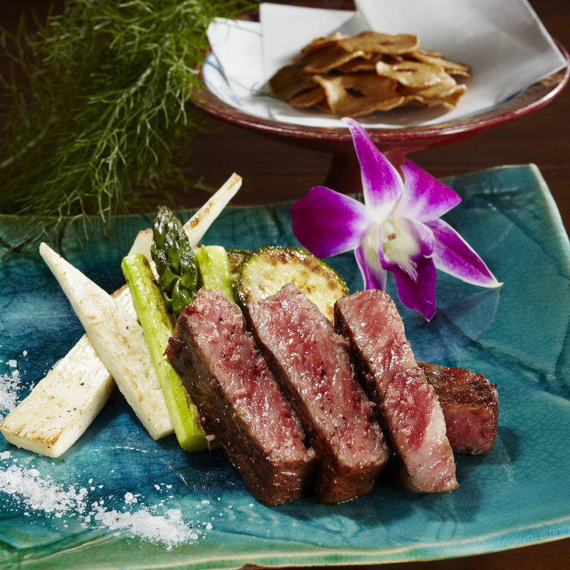 和牛のステーキ(日本料理 「源氏」 ヒルトン名古屋 （げんじ）)