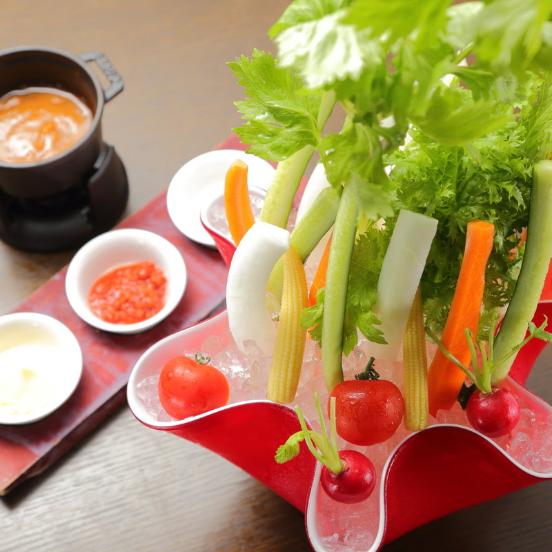 バーニャカウダー(銀座あしべ)