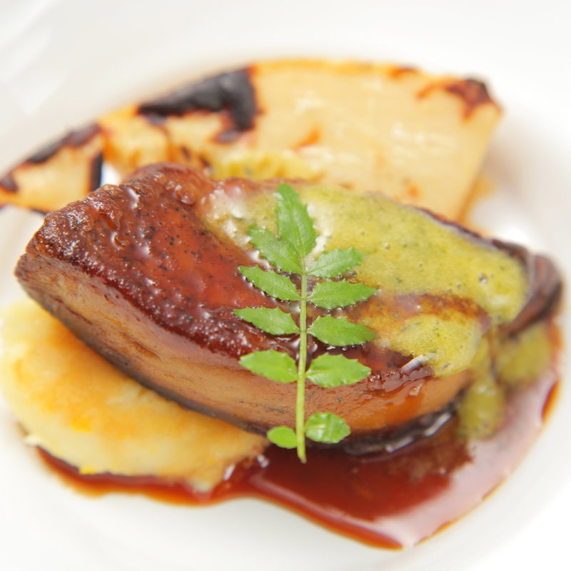 フォアグラのソテー(銀座あしべ)