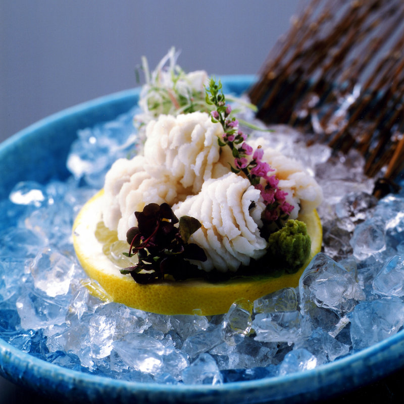 鱧の湯引き(有季銚)