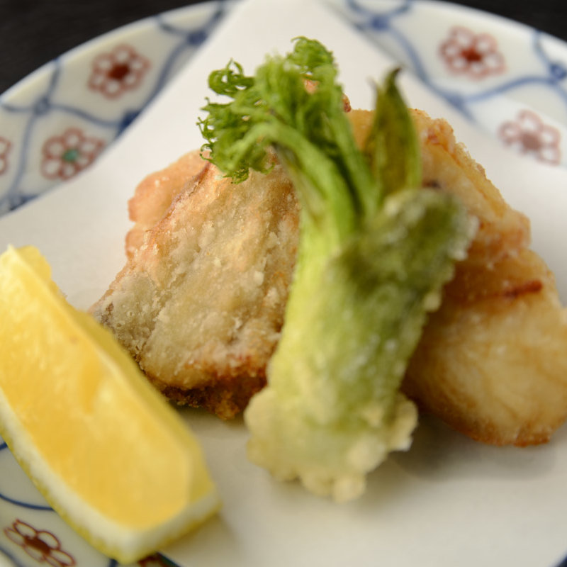 ふぐから揚げ(懐石 一文字 （かいせき いちもんじ）)