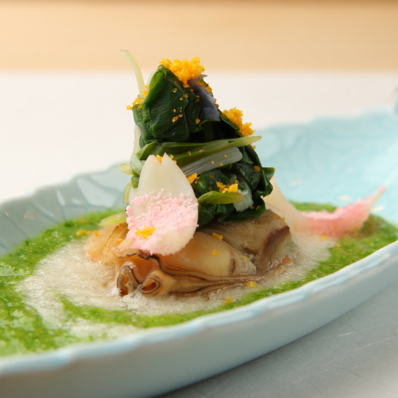 蛤のソテー(寿司日向)