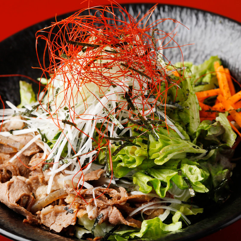 カルビの野菜仕立て(焼肉 天 がむしゃら)