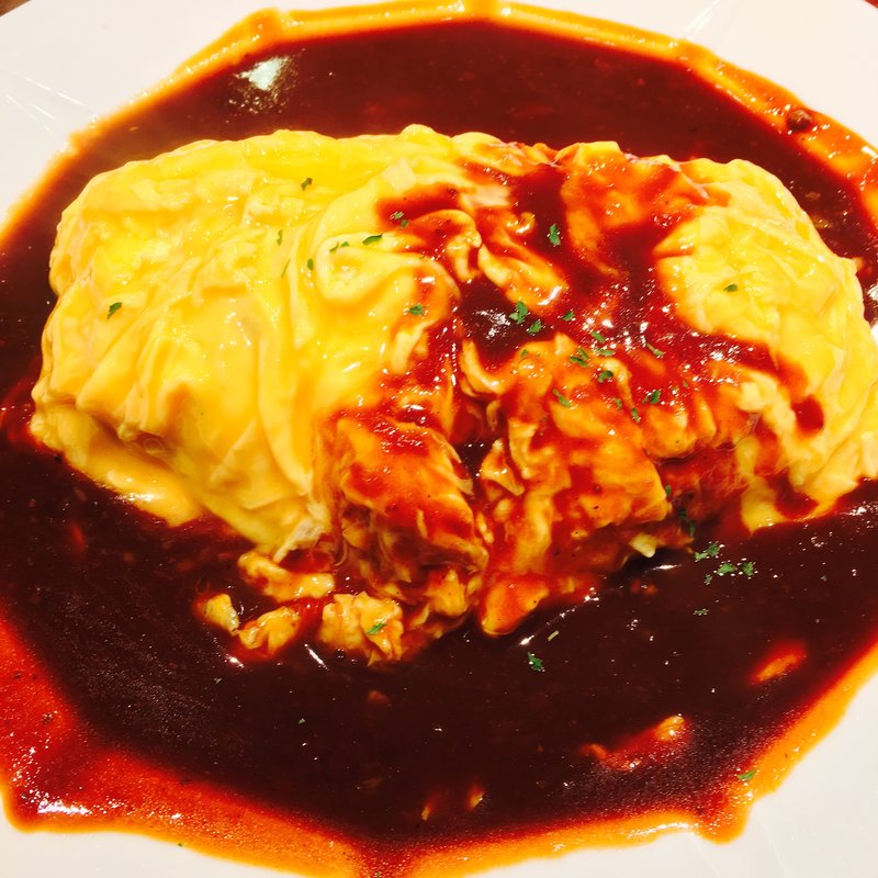 デミソースたっぷりオムライス(ちきりや茶寮 )