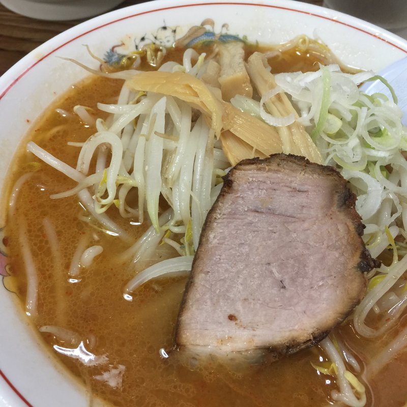 みそ野菜ラーメン(ラーメン専門 つるや)