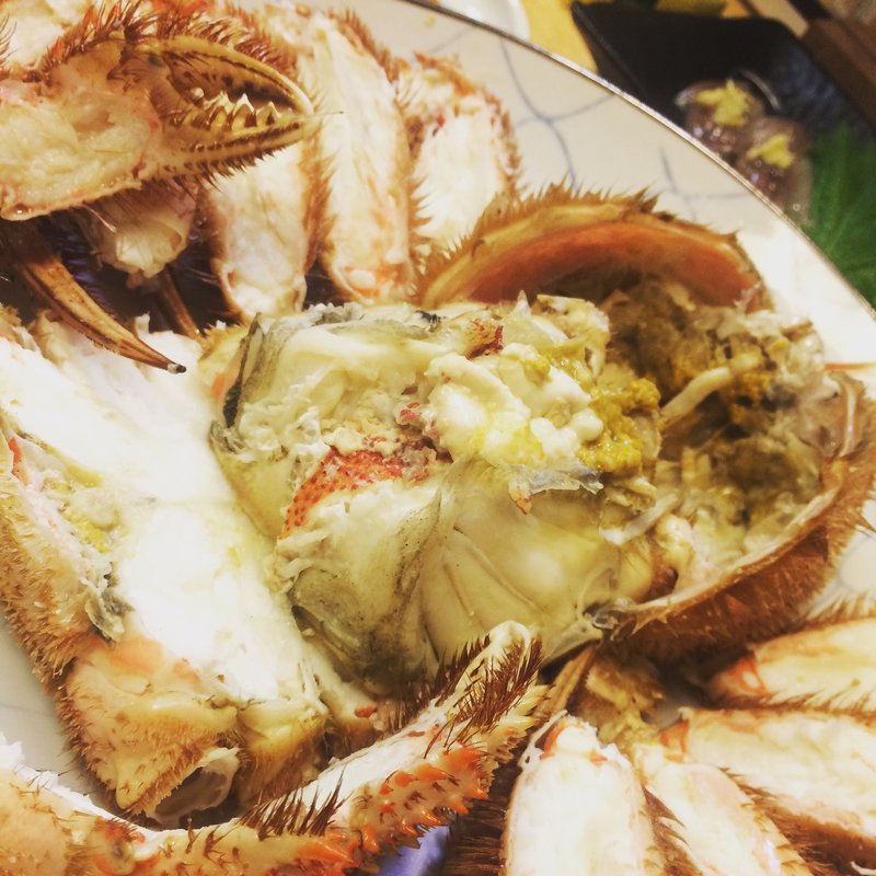 毛ガニ(江戸前 幸寿司)