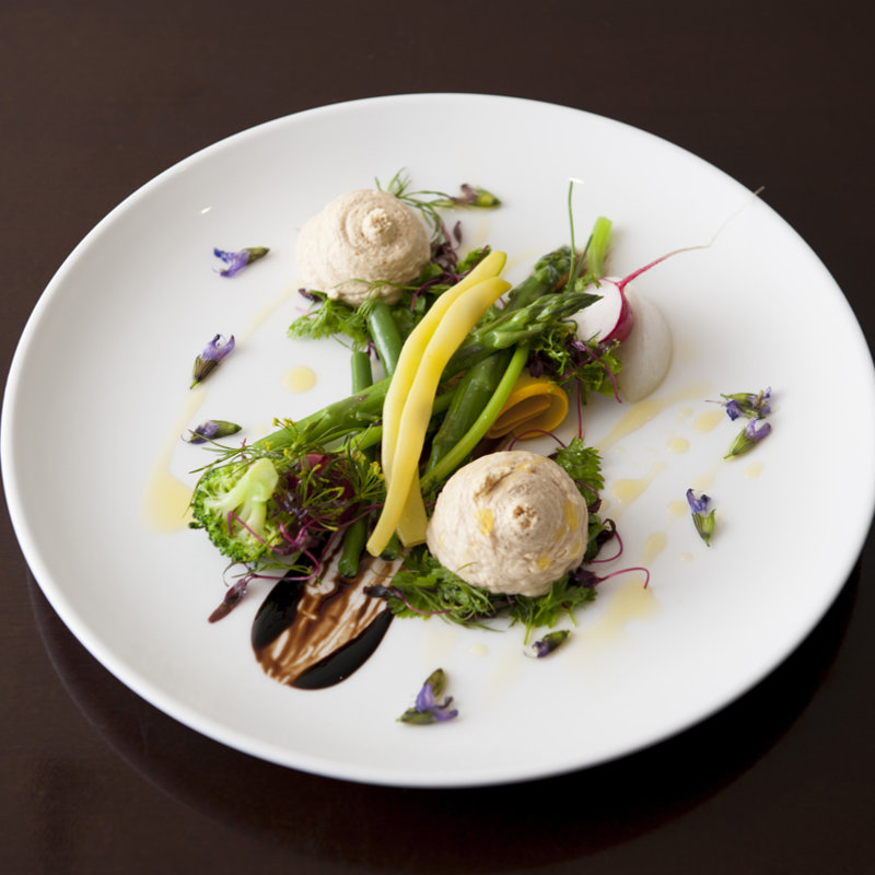 アスパラとチーズのグリル(ビストロ ヌー)