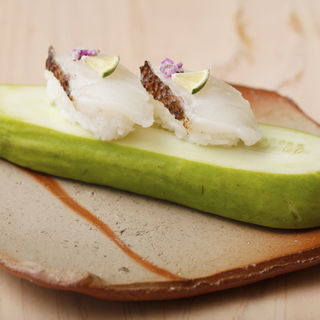真鯛の握り(Sushi Ginza SHIBAHAMA 銀座 芝濱｜割烹・日本料理)