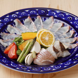 真鯛の盛り合わせ(Sushi Ginza SHIBAHAMA 銀座 芝濱｜割烹・日本料理)