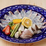 真鯛の盛り合わせ(Sushi Ginza SHIBAHAMA 銀座 芝濱｜割烹・日本料理)