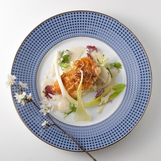 本日の魚料理(Continental Restaurant Terrace on・the・Bay)