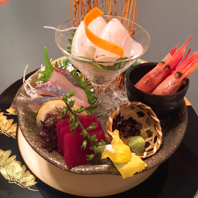 お造り（コース）(レストラン一国 （イチクニ）)