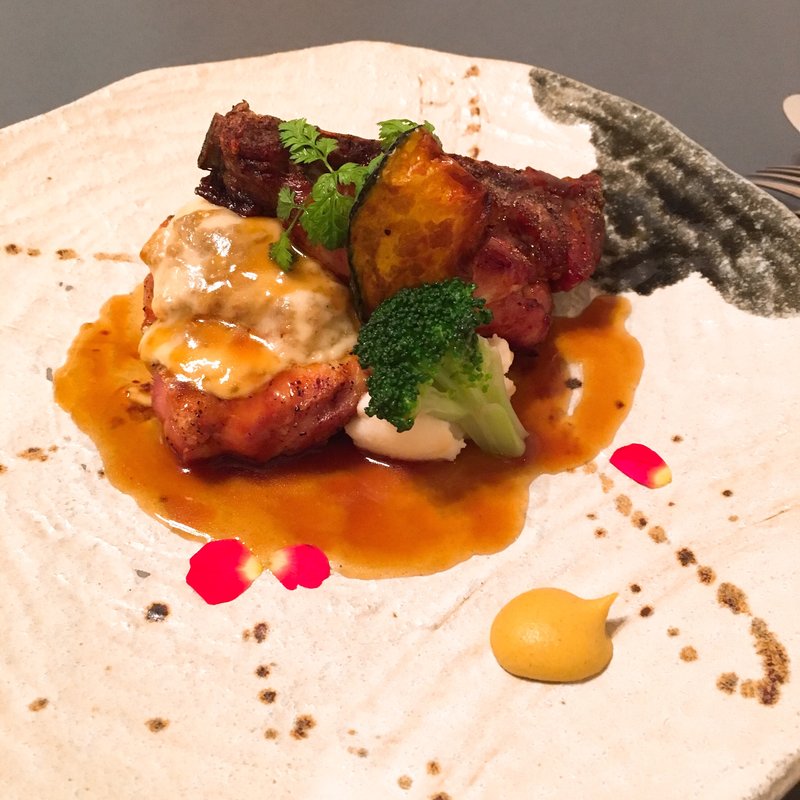 スペアリブ（コース）(レストラン一国 （イチクニ）)