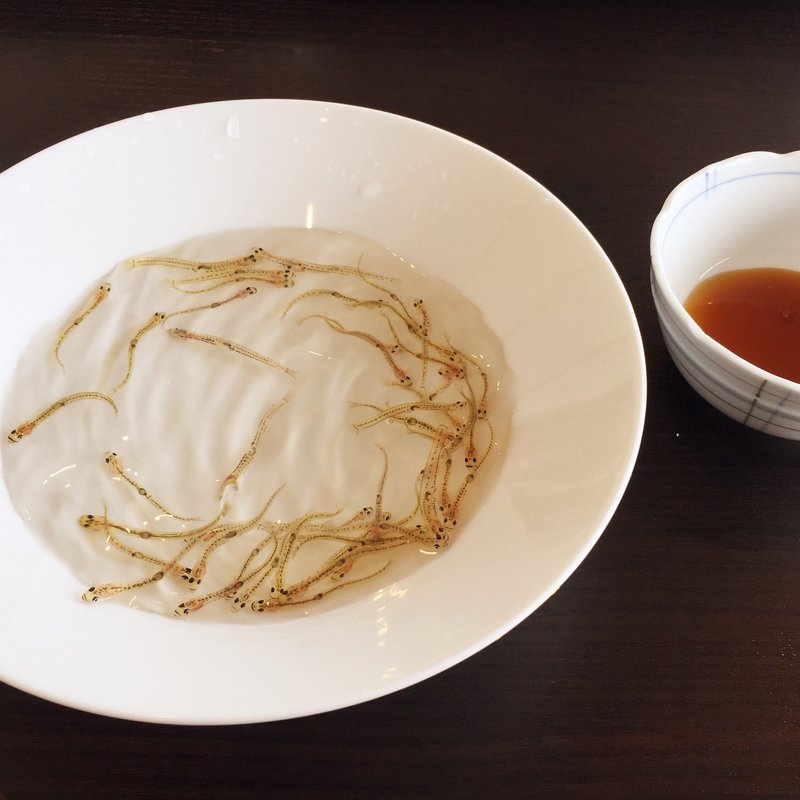 白魚のおどりぐい(お手軽割烹 三四郎)