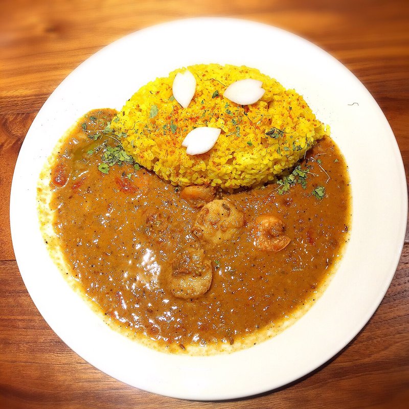 桜さく海老カレー(コバチ咖喱 )