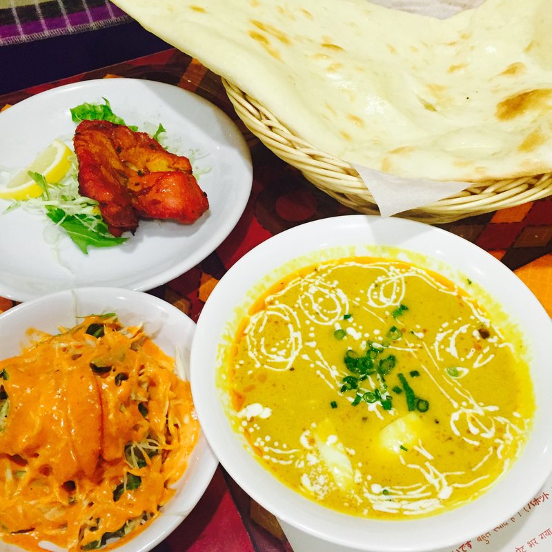 タンドリーチキンセット(スビ・マハル稲野店)